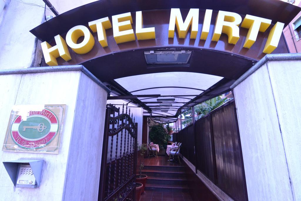 רומא Hotel Mirti מראה חיצוני תמונה