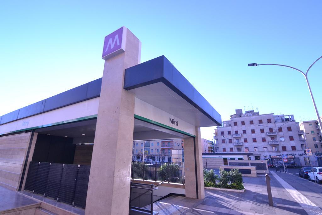 רומא Hotel Mirti מראה חיצוני תמונה
